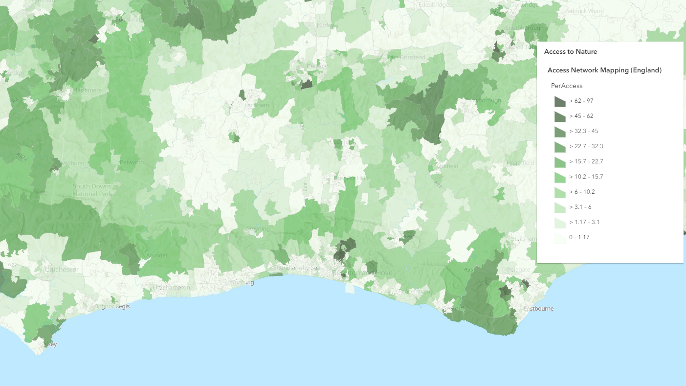 Access Network Map