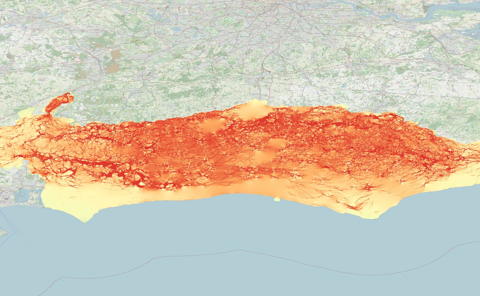 Habitat connectivity modelling, bats