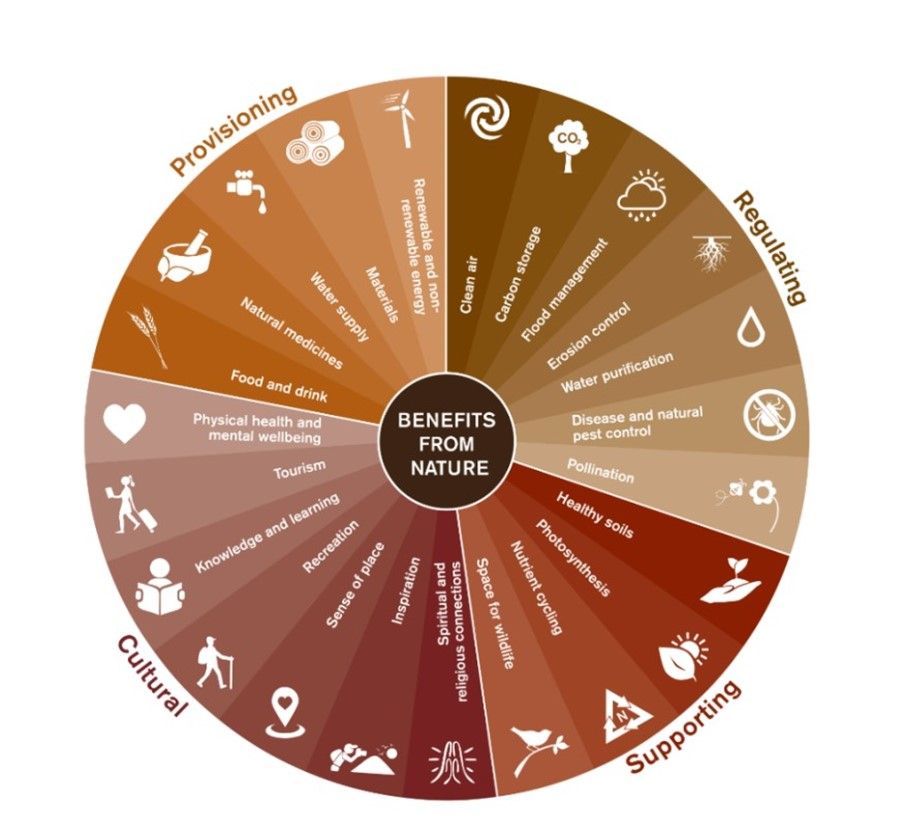 Benefits from nature. NatureScot