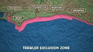 Sussex kelp recovery project trawler exclusion zone